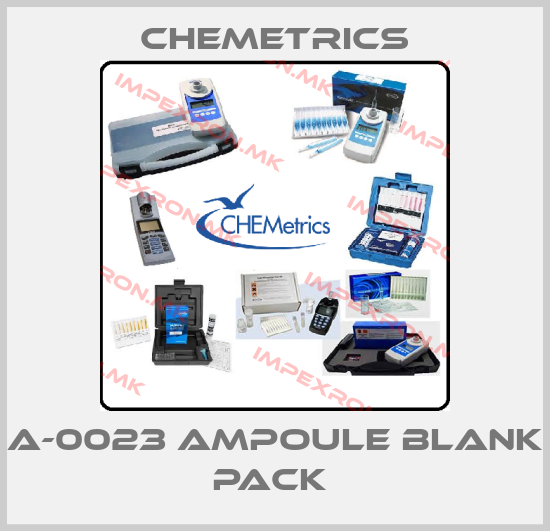 Chemetrics-A-0023 AMPOULE BLANK PACK price