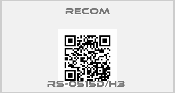 Recom-RS-0515D/H3 price