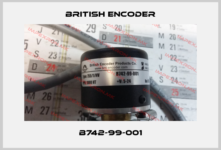 British Encoder-B742-99-001price