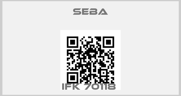 SEBA-IFK 70118 price