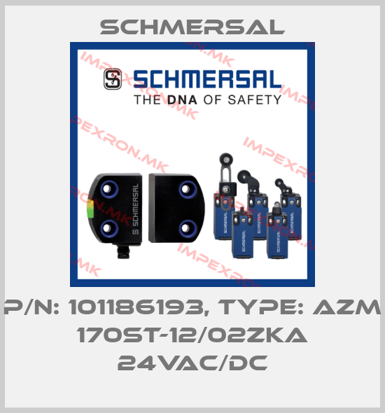 Schmersal-p/n: 101186193, Type: AZM 170ST-12/02ZKA 24VAC/DCprice