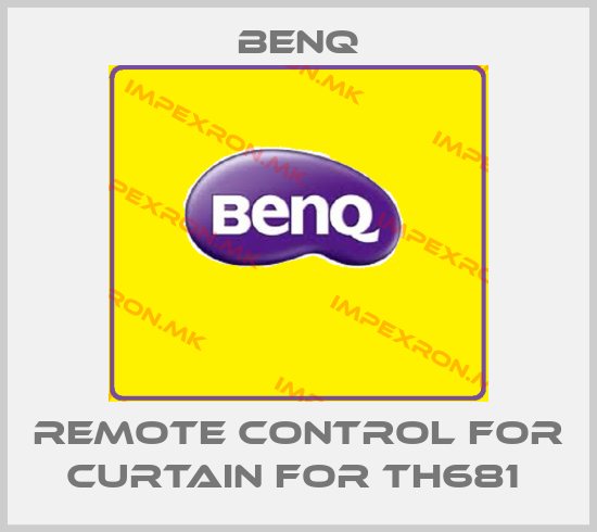 BenQ-Remote Control For Curtain For TH681 price