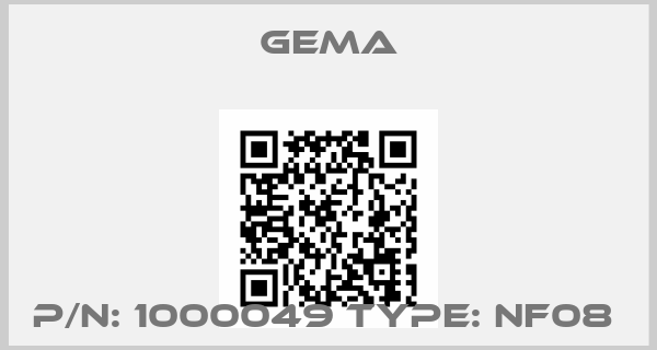 GEMA-P/N: 1000049 Type: NF08 price