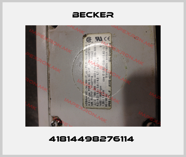 Becker-41814498276114 price