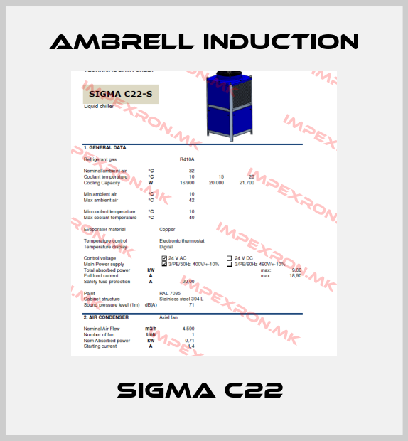 Ambrell Induction-Sigma C22 price