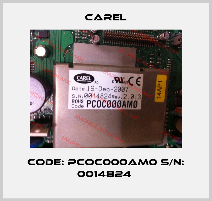 Carel-Code: PCOC000AM0 S/N: 0014824 price