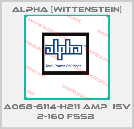 Alpha [Wittenstein]-A06B-6114-H211 AMP  ISV 2-160 FSSB price