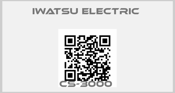 IWATSU Electric -CS-3000 price