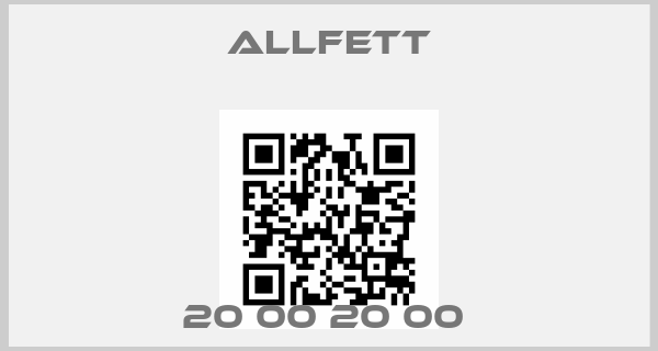 Allfett-20 00 20 00 price