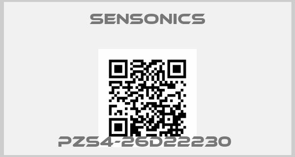 Sensonics-PZS4-26D22230 price