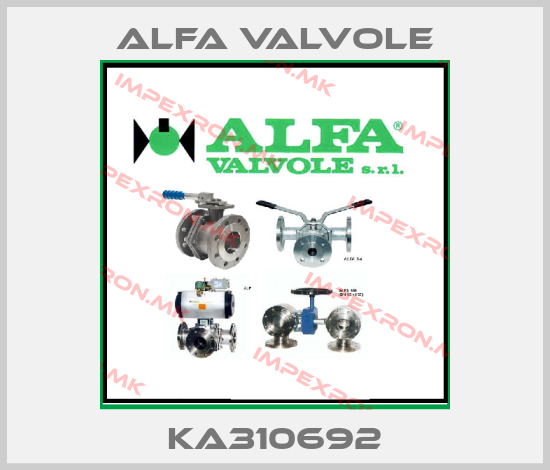 Alfa Valvole-KA310692price
