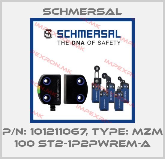 Schmersal-p/n: 101211067, Type: MZM 100 ST2-1P2PWREM-Aprice