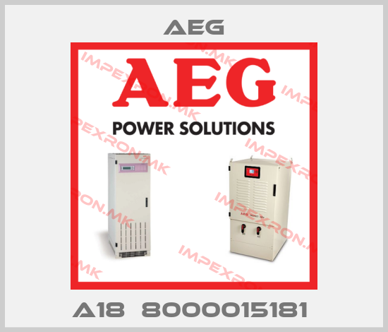 AEG-A18  8000015181 price