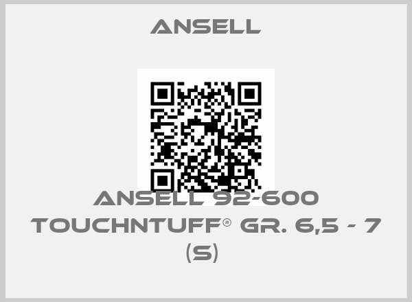 Ansell-Ansell 92-600 TouchNTuff® Gr. 6,5 - 7 (S) price