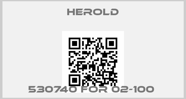 HEROLD-530740 FOR 02-100 price