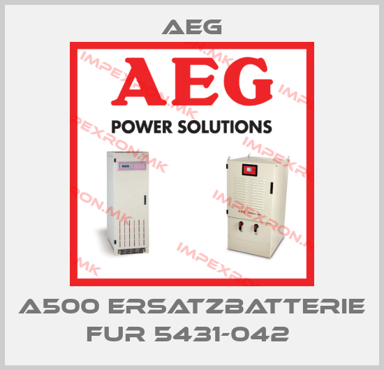 AEG-A500 ERSATZBATTERIE FUR 5431-042 price