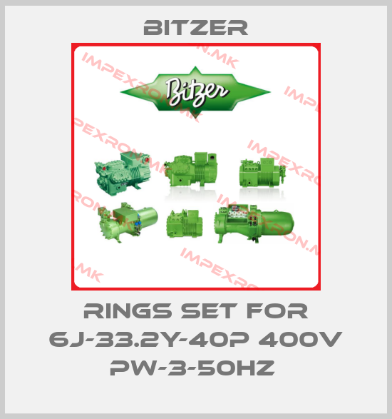 Bitzer-Rings Set for 6J-33.2Y-40P 400V PW-3-50Hz price