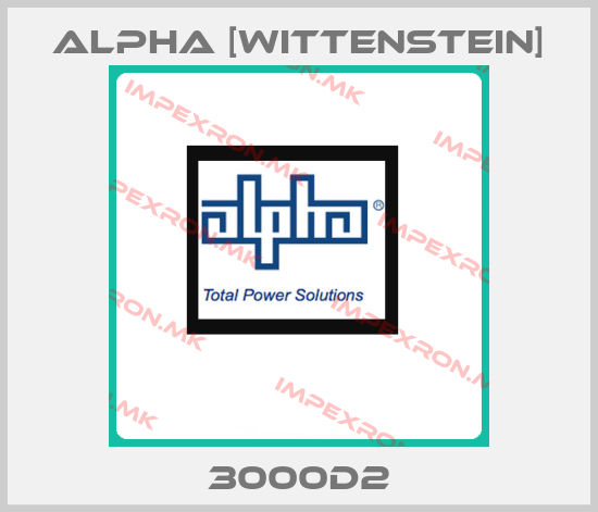 Alpha [Wittenstein]-3000D2price