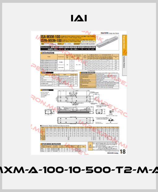 IAI-ISA-MXM-A-100-10-500-T2-M-AQ-EUprice