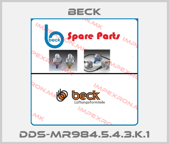 Beck-DDS-MR984.5.4.3.K.1price