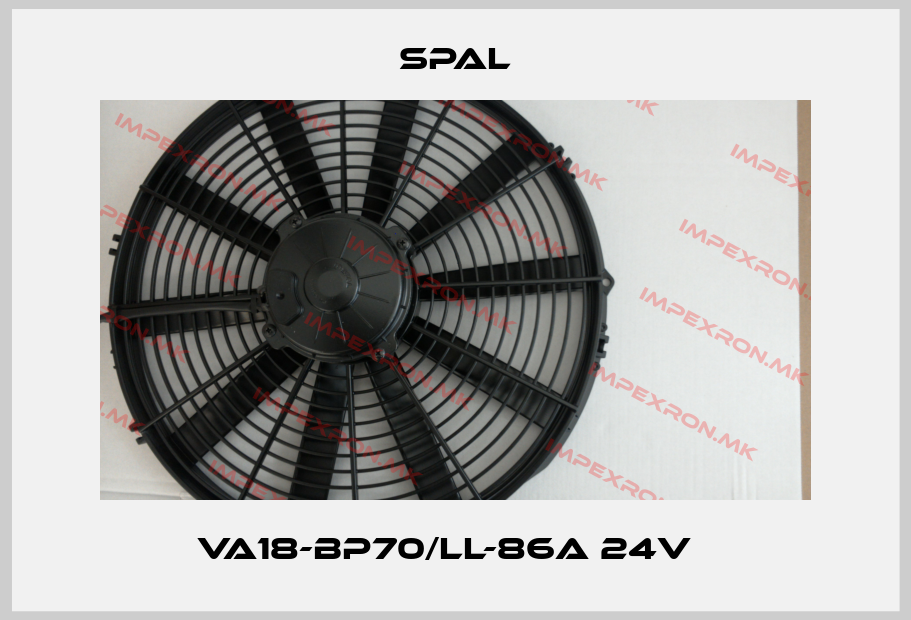 SPAL-VA18-BP70/LL-86A 24V  price