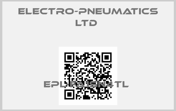 Electro-Pneumatics Ltd -EPL-FA1SN4TL price