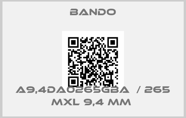 Bando-A9,4DA0265GBA  / 265 MXL 9,4 mm price