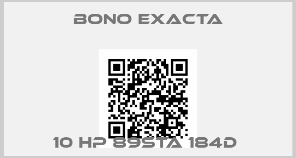 Bono Exacta-10 HP 89STA 184D price