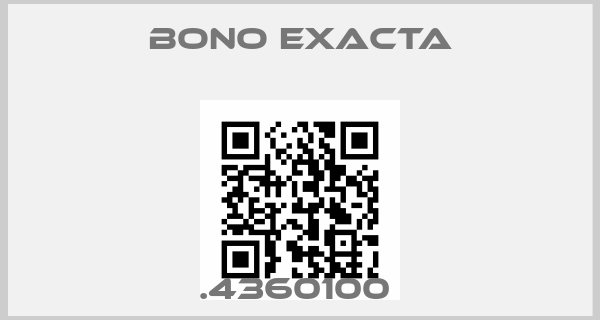 Bono Exacta-.4360100 price