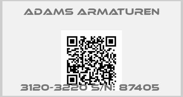 Adams Armaturen-3120-3220 S/N: 87405 price