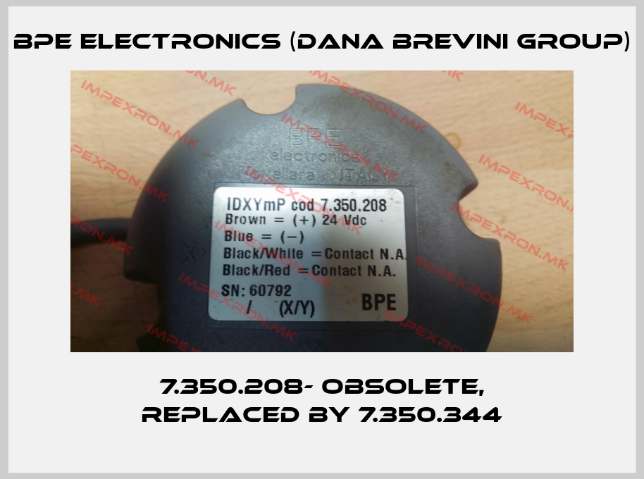 BPE Electronics (Dana Brevini Group)-7.350.208- obsolete, replaced by 7.350.344price