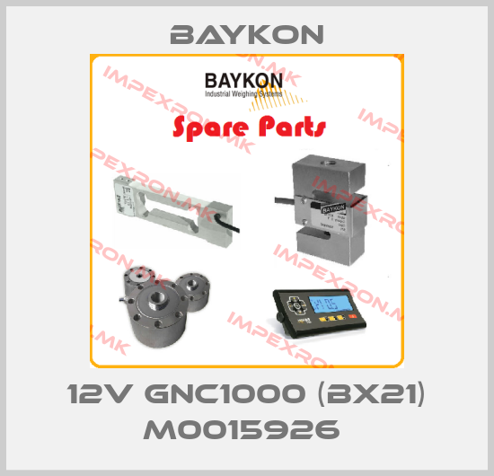 Baykon-12V GNC1000 (BX21) M0015926 price
