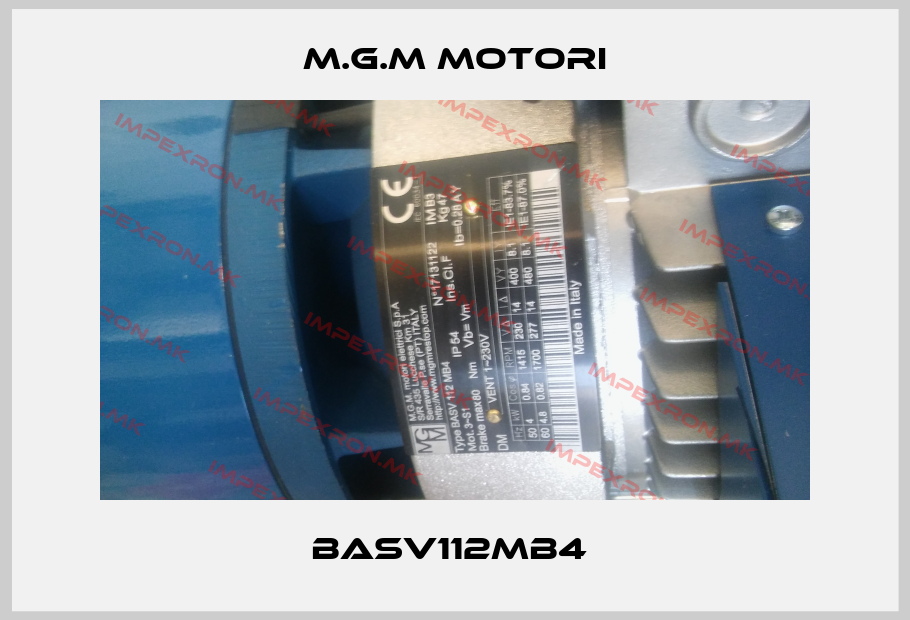 M.G.M MOTORI-BASV112MB4 price