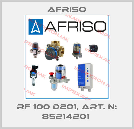 Afriso-RF 100 D201, Art. N: 85214201 price
