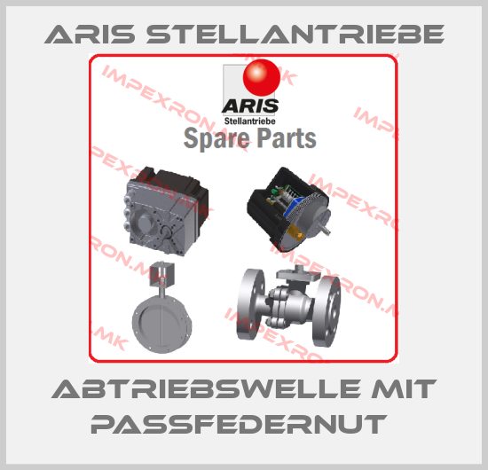 ARIS Stellantriebe-Abtriebswelle mit Passfedernut price