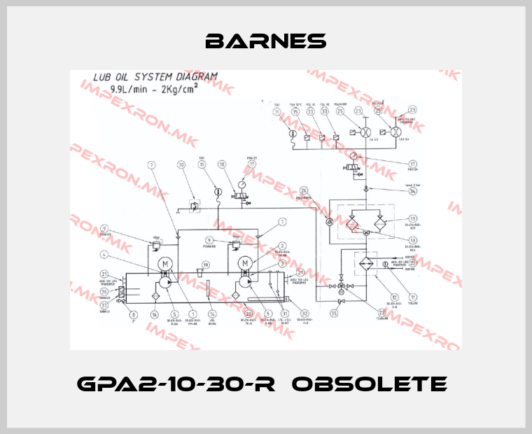 Barnes-GPA2-10-30-R  obsolete price
