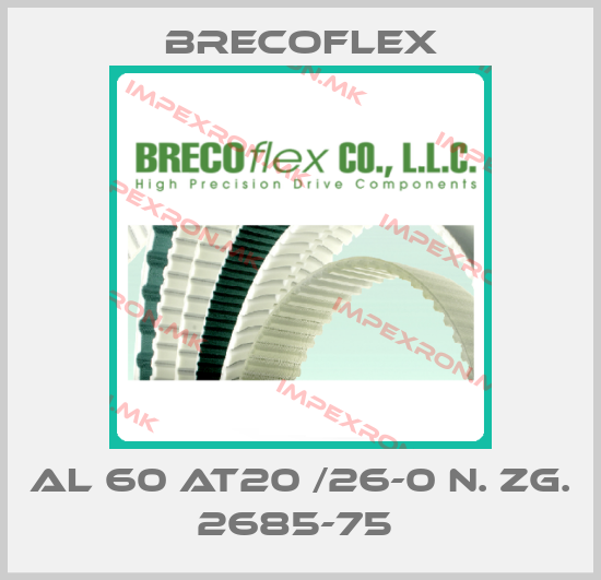 Brecoflex-Al 60 AT20 /26-0 n. Zg. 2685-75 price