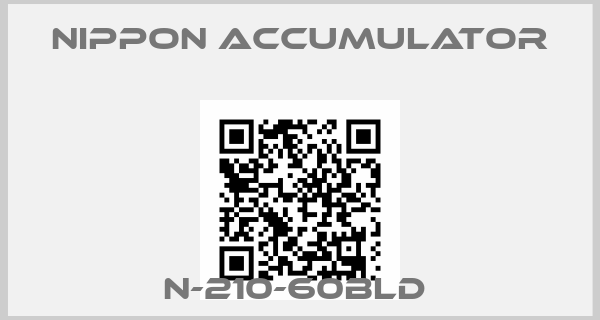NIPPON ACCUMULATOR-N-210-60BLD price