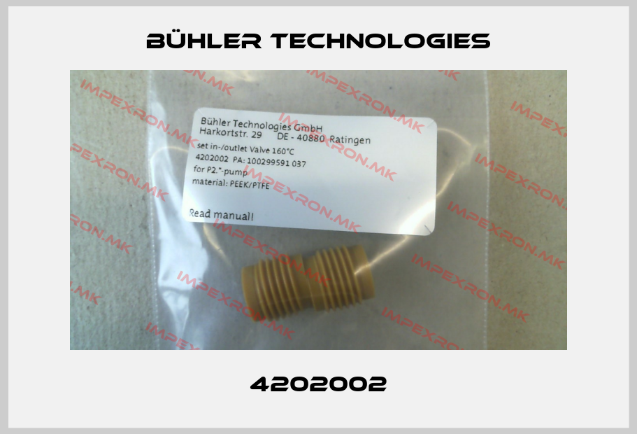 Bühler Technologies-4202002price