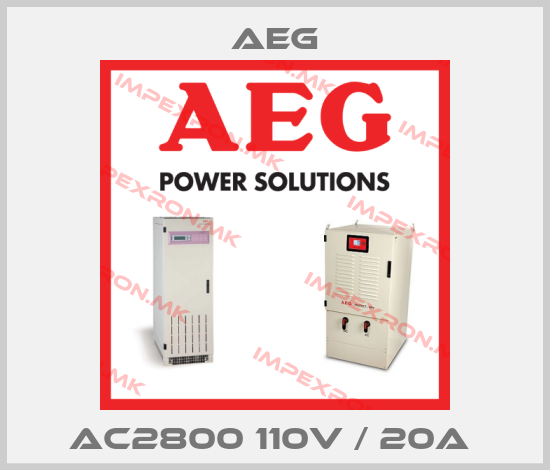 AEG-AC2800 110V / 20A price