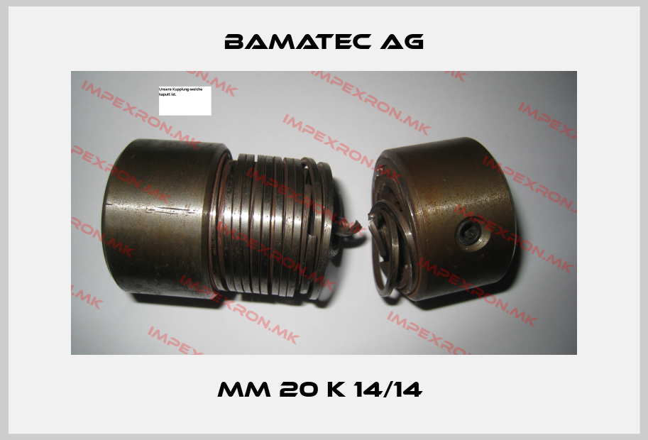 Bamatec Ag-MM 20 K 14/14 price