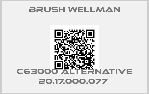 Brush Wellman-C63000 alternative 20.17.000.077 price
