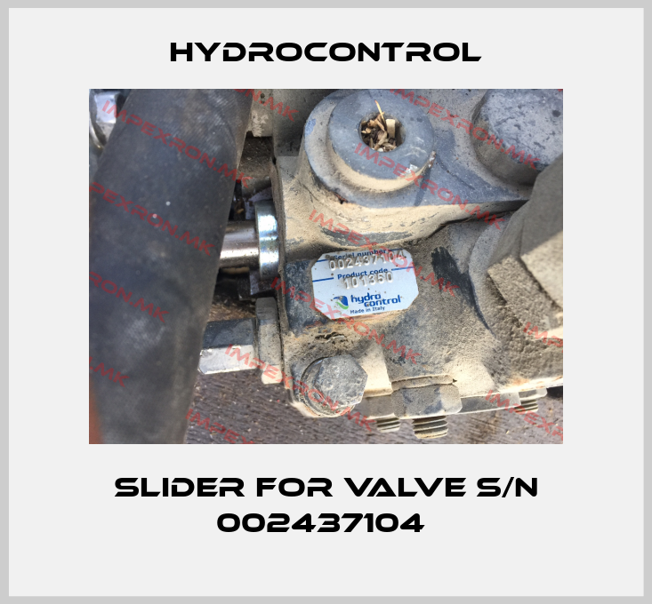 Hydrocontrol-slider for valve S/N 002437104 price