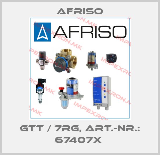 Afriso-GTT / 7RG, Art.-Nr.: 67407X price