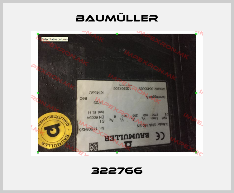 Baumüller-322766price