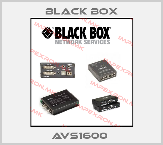 Black Box-AVS1600 price