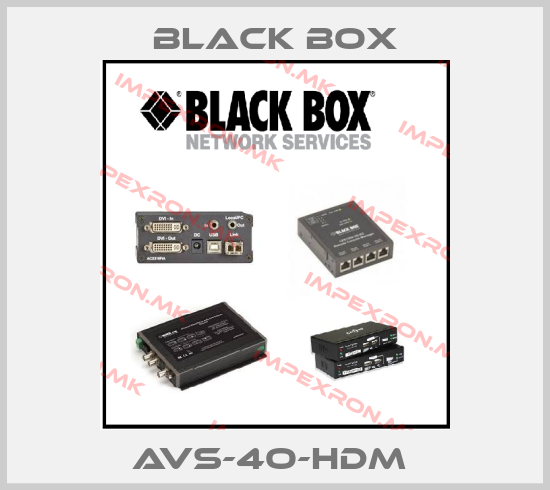 Black Box-AVS-4O-HDM price