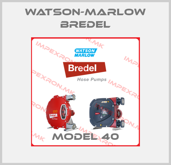 Watson-Marlow Bredel-Model 40price