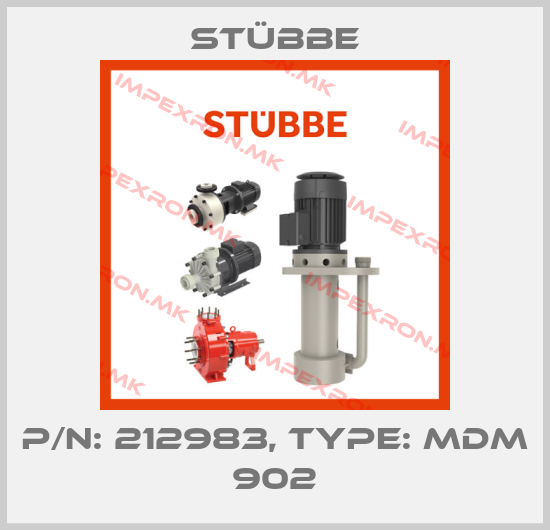 Stübbe-P/N: 212983, Type: MDM 902price