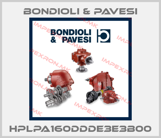 Bondioli & Pavesi-HPLPA160DDDE3E3B00price